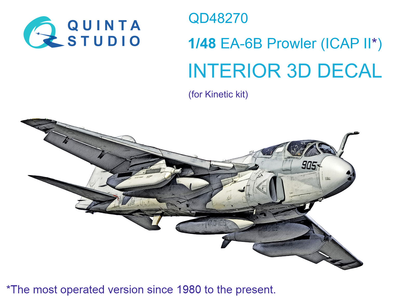 3D Декаль интерьера кабины EA-6B Prowler (ICAP II) (Kinetic)