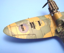 Дополнения из смолы 1/72 Оружейные отсеки Supermarine Spitfire Mk.I (для модели Tamiya)