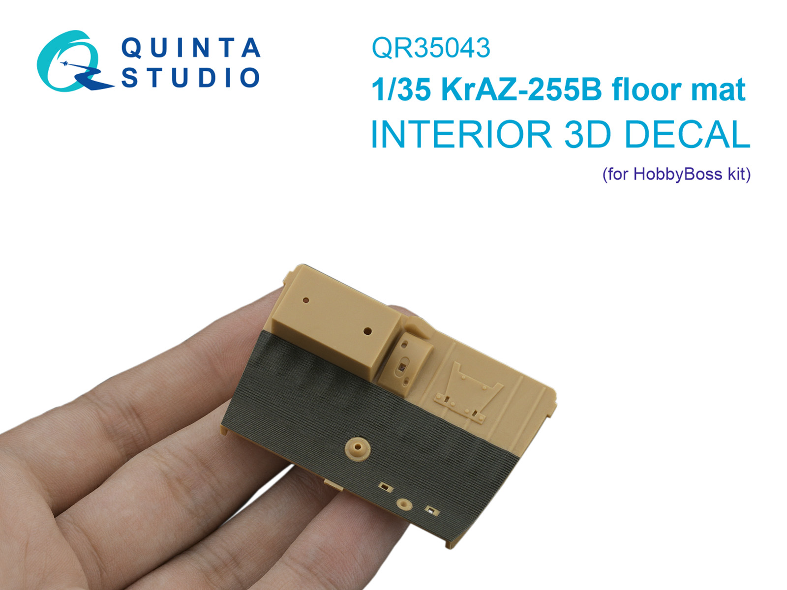 Коврик напольный для КрАЗ-255Б (HobbyBoss)