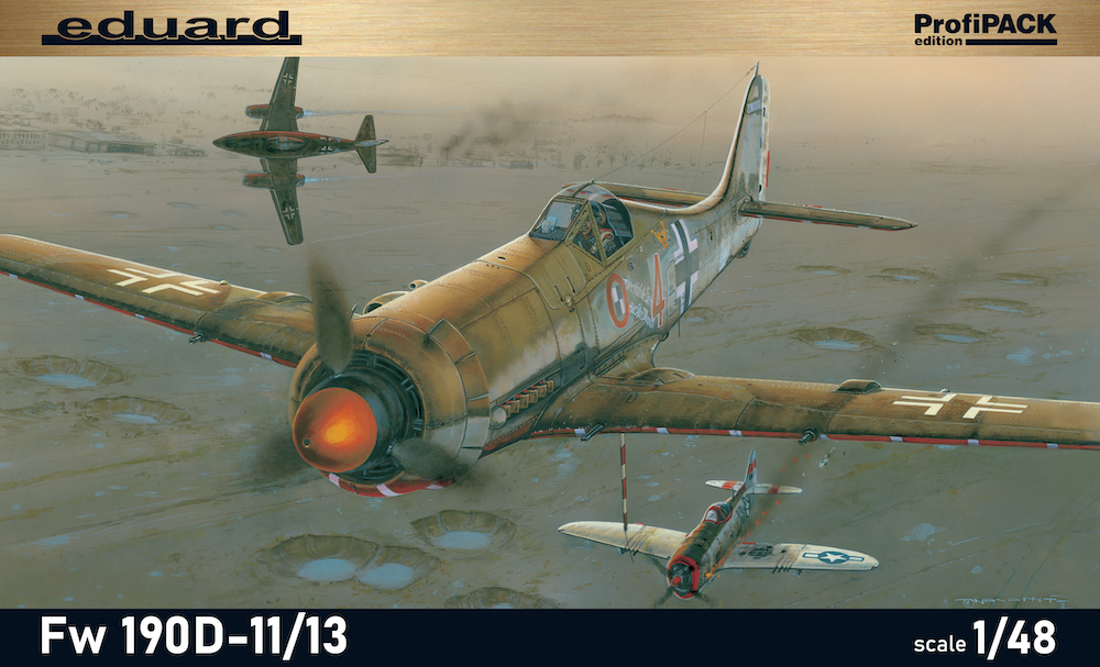 Сборная модель 1/48 Focke-Wulf Fw-190D-11/D-13 Profipack edition (Eduard kits)