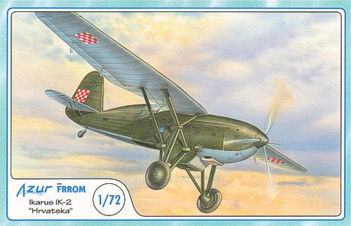 Сборная модель 1/72 Ikarus IK-2 (Frrom-Azur)