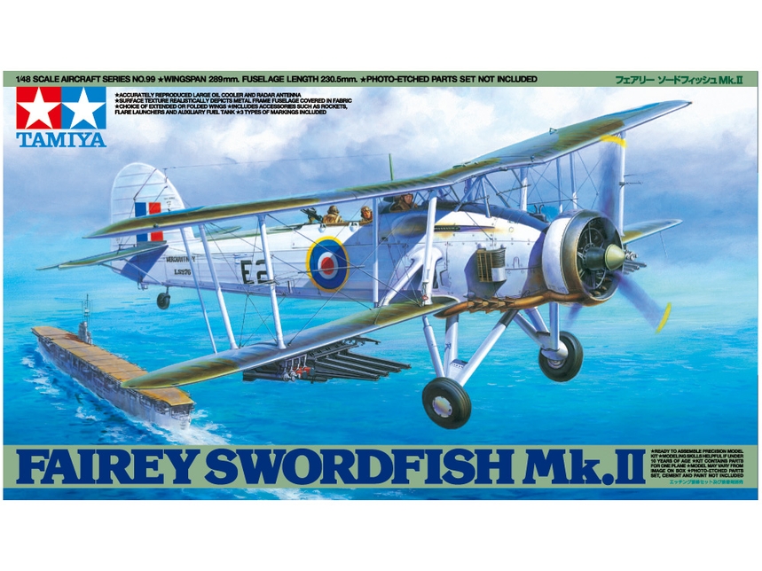 Сборная модель 1/48 Fairey Swordfish Mk.II wheels (Tamiya)