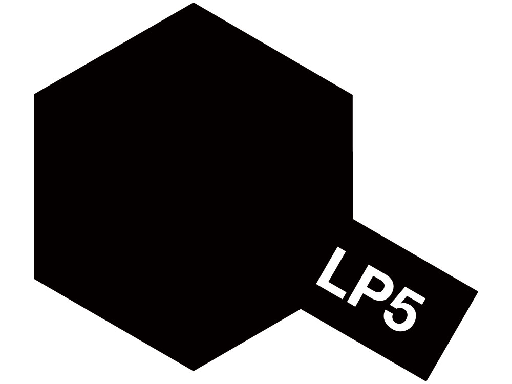 Краска лаковая LP-5 Semi Gloss Black (Tamiya) (10ml)