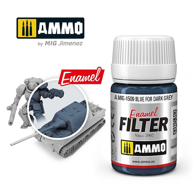 Фильтр FILTER Blue for Dark Grey(35mL) (Ammo Mig)