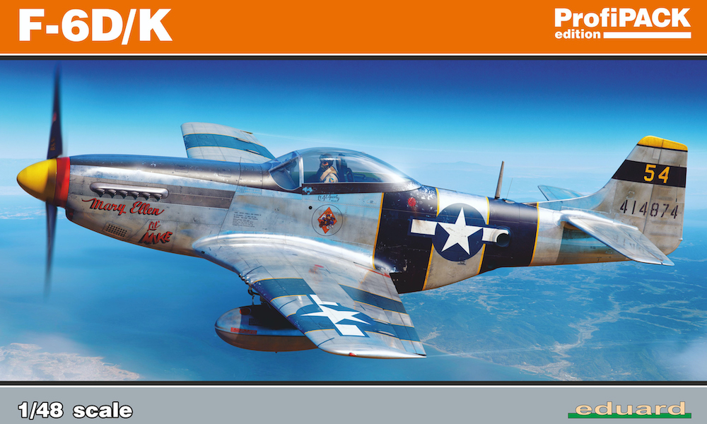 Сборная модель 1/48 North-American F-6D/K Mustang Profipack edition (Eduard kits)