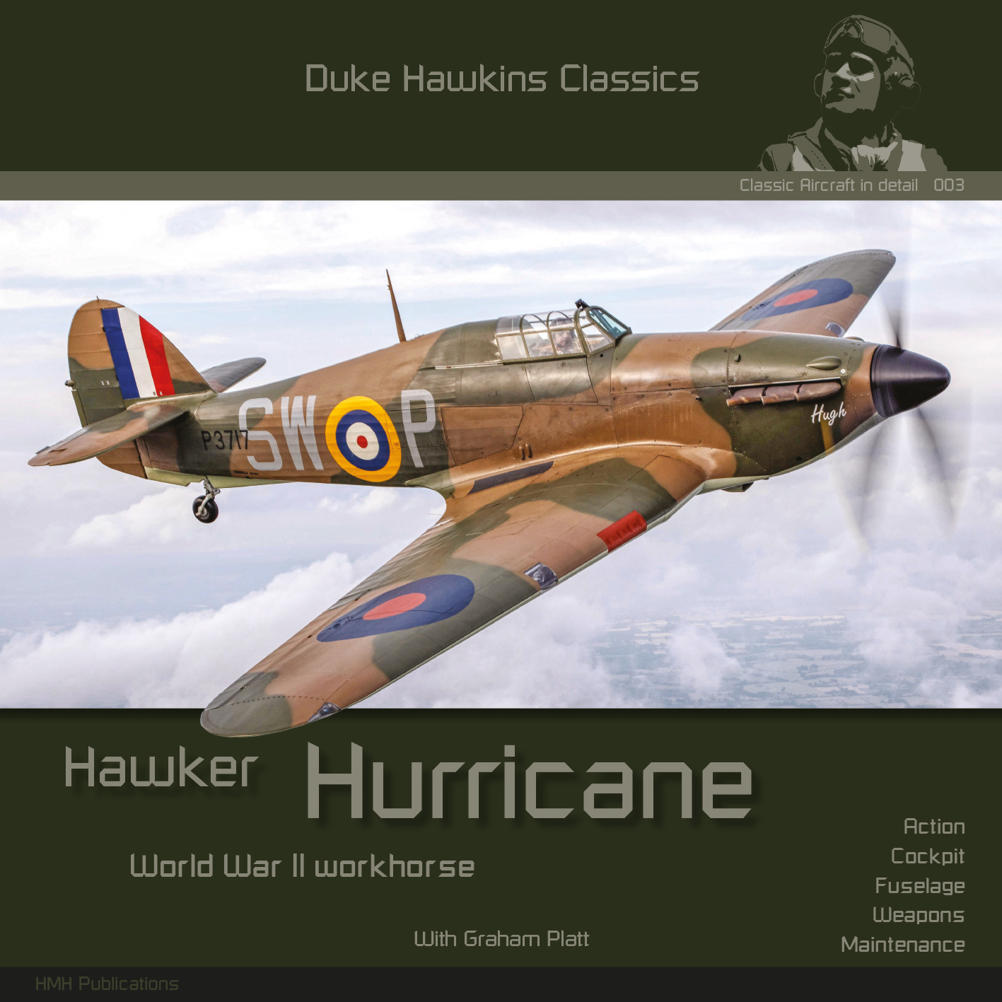 Авиационные книги Duke Hawkins: Hawker Hurricane (HMH-Publications)