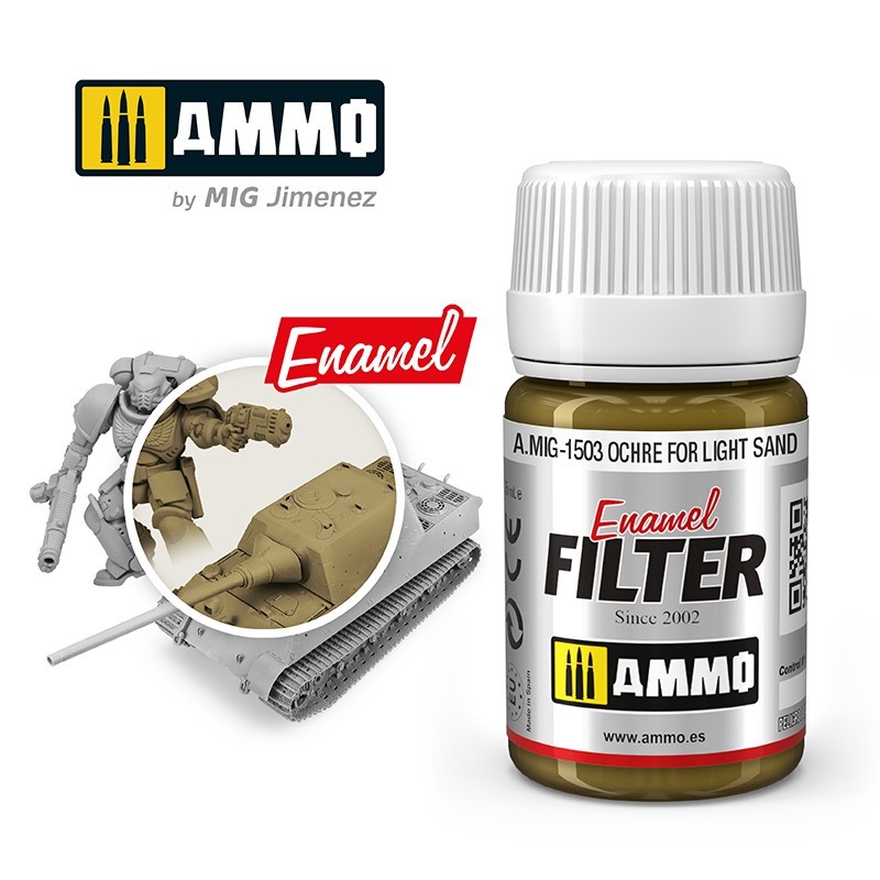 Фильтр FILTER Ochre for Light Sand (35mL) (Ammo Mig)
