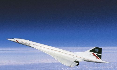 Сборная модель 1/144 Aerospatiale Concorde Decals British Airways/B.A. (Revell)
