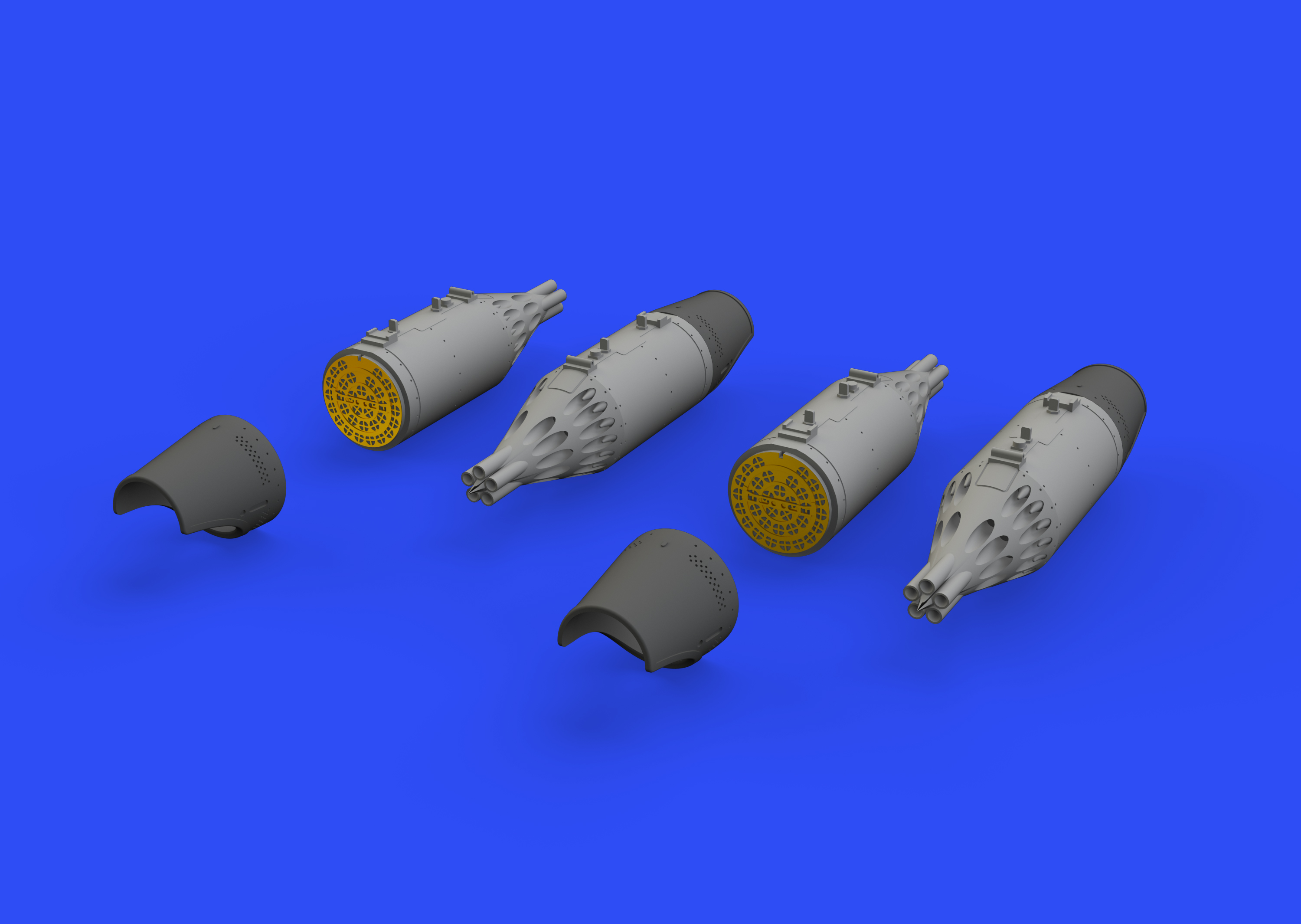 Дополнения из смолы 1/48 Ракетомет BRU-57A rack