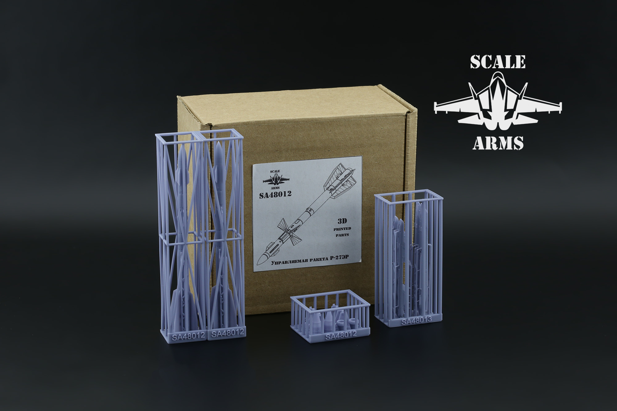 Дополнения из смолы 1/48 Авиационная ракета Р-27ЭР (Scale Arms)