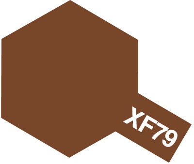 Краска акриловая Acrylic Mini  XF79 Lino Deck Brown (Tamiya) (10ml)