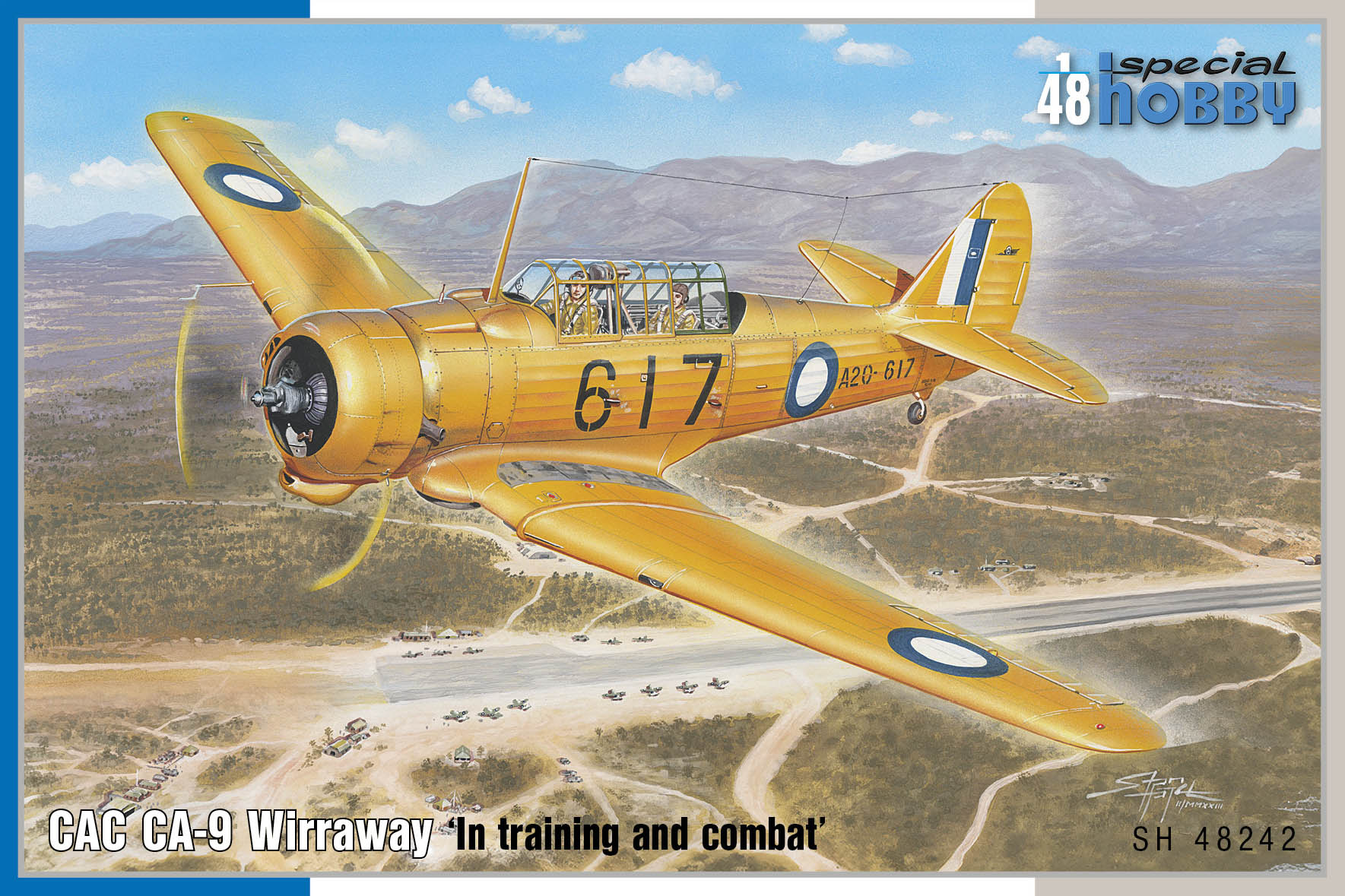 Сборная модель 1/48 CAC CA-9 Wirraway 'In training and combat' (Special Hobby)