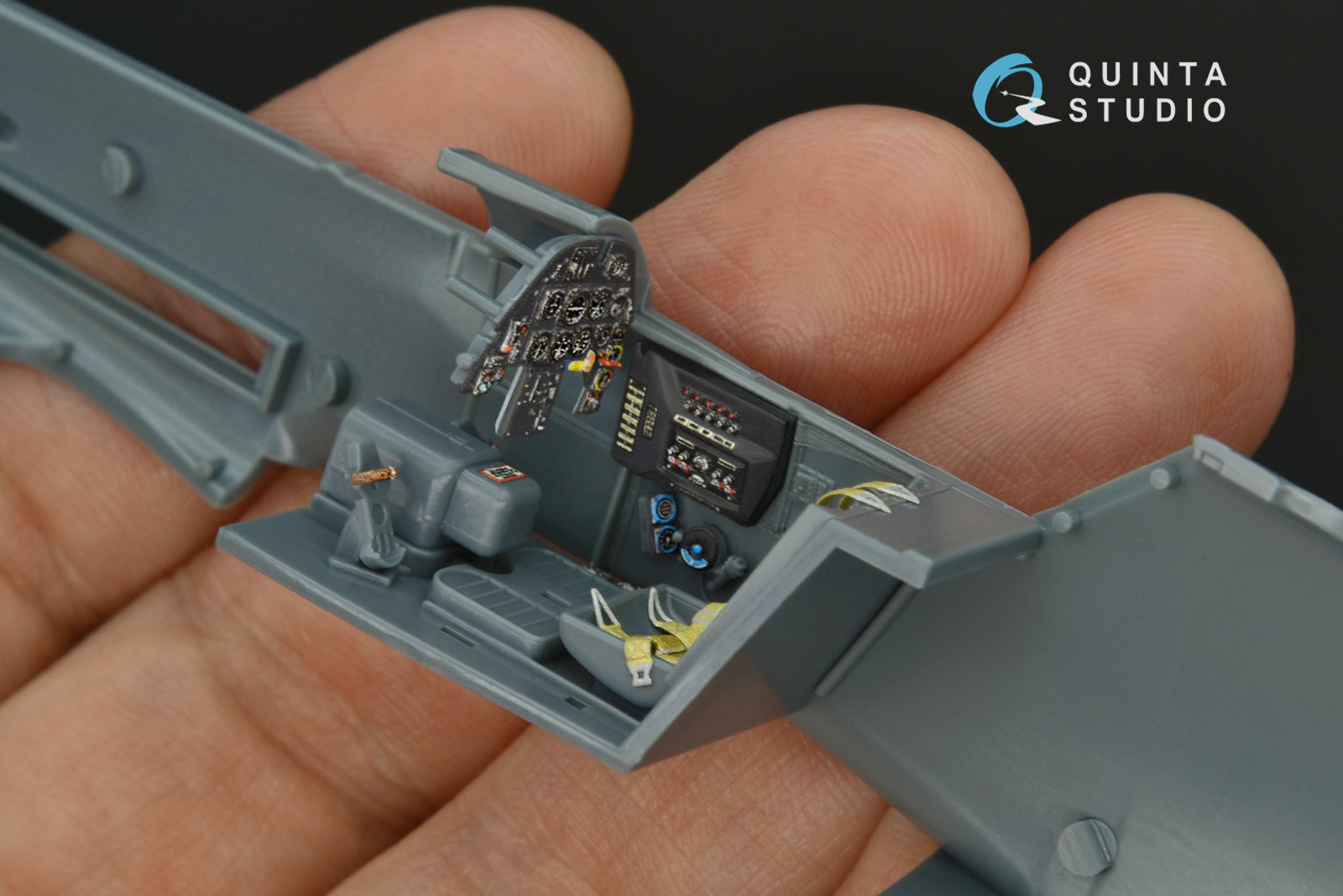 3D Декаль интерьера кабины Bf 109G-10 (Eduard)