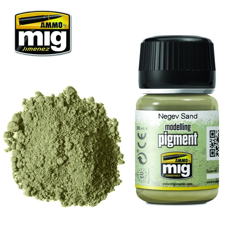 Сухие пигменты PIGMENT Negev Sand (35mL) (Ammo Mig)