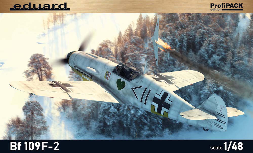 Сборная модель 1/48 Messerschmitt Bf-109F-2 (Eduard kits)