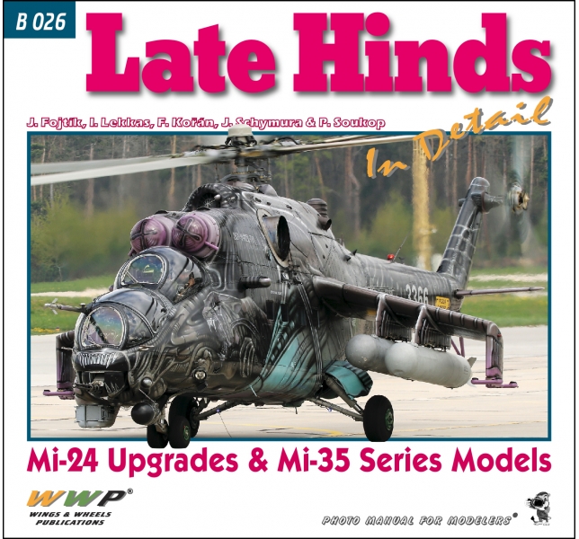 Авиационные книги Ми-24/35 поздние модификации «Hind» в деталях (WWP Publications)