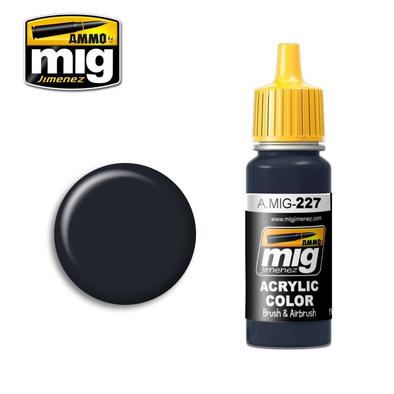 Краска акриловая FS 25042 SEA BLUE (ANA 606) (Ammo Mig) (17ml)