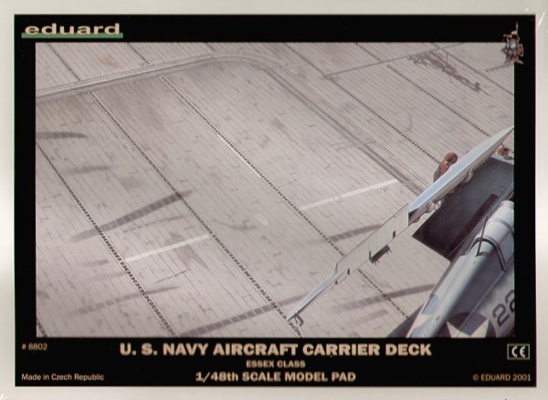 Основание для диорам 1/48 Палуба авианосца ВМС США (Eduard kits)
