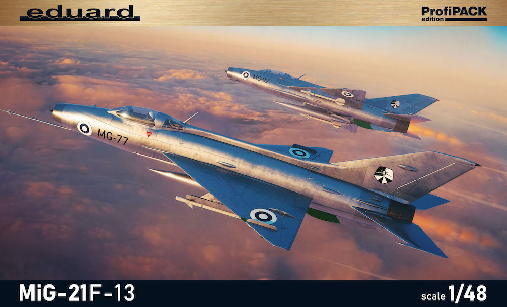 Сборная модель 1/48 МиГ-21Ф-13 (ProfiPACK edition) (Eduard kits)