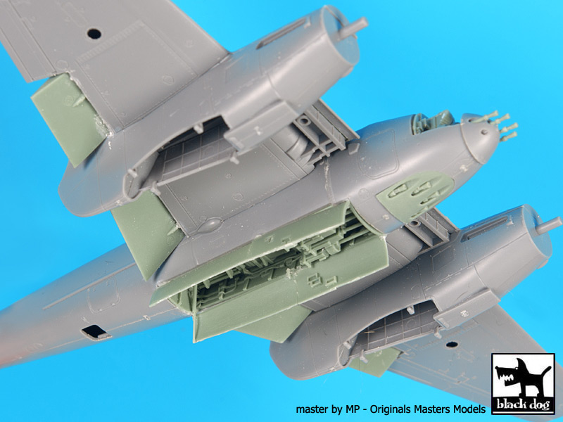 Дополнения из смолы 1/72 Набор №2 для de Havilland Mosquito Mk.VI (для модели Tamiya)
