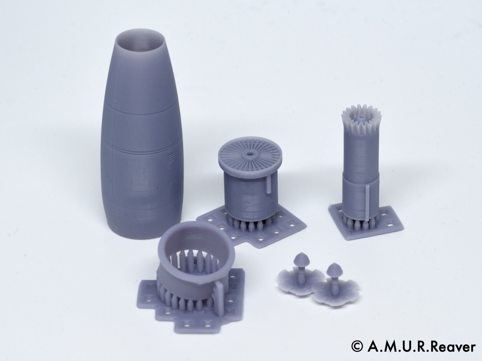 Дополнения из смолы 1/144 Двигатели ПС-90 (A.M.U.R.Reaver)