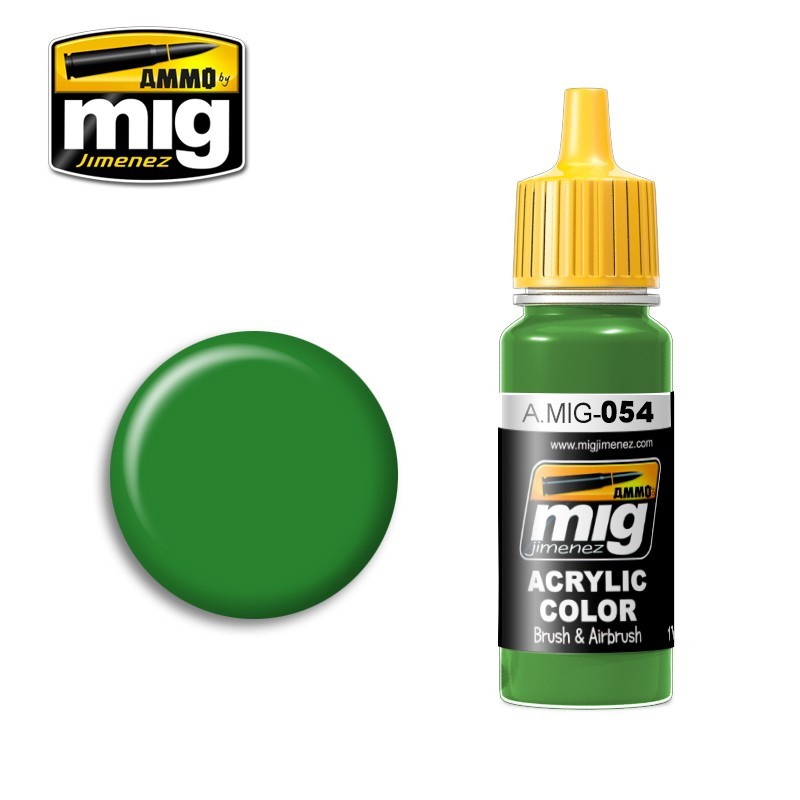 Краска акриловая SIGNAL GREEN (Ammo Mig) (17ml)