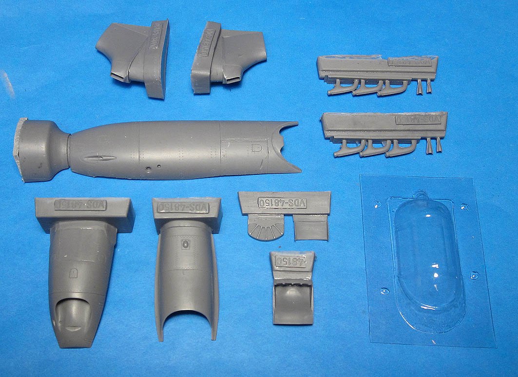 Дополнения из смолы 1/48 ЛаГГ-3 35 серия конверсия (для модели Звезда) (Vector)