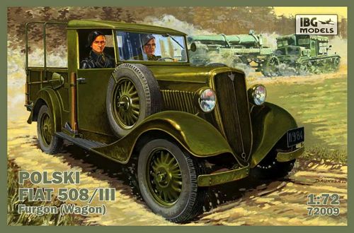 Сборная модель 1/72 Polski Fiat 508/III Wagon (IBG Models)