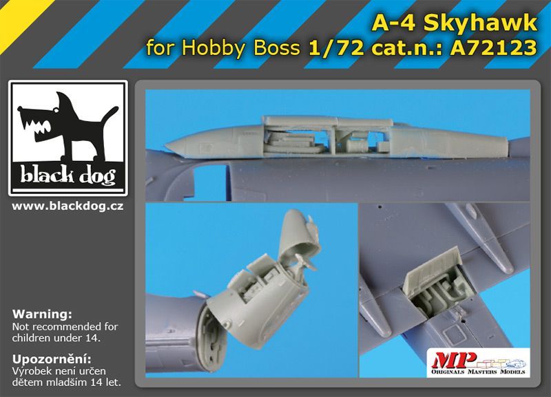 Дополнения из смолы 1/72 Douglas A-4 Skyhawk (detail set) (Hobby Boss)