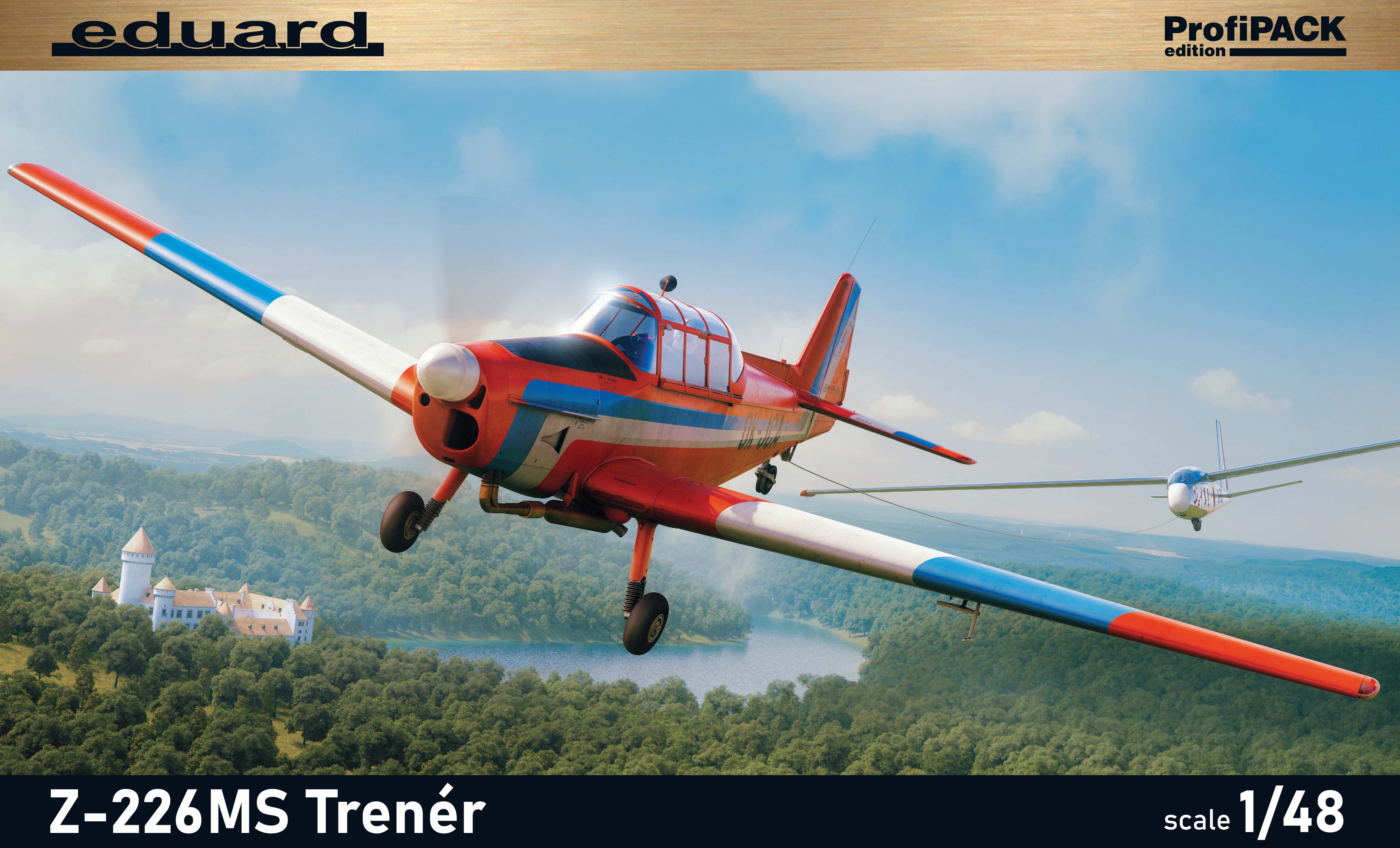 Сборная модель 1/48 Zlin Z-226MS Treer ProfiPACK edition kit (Eduard kits)