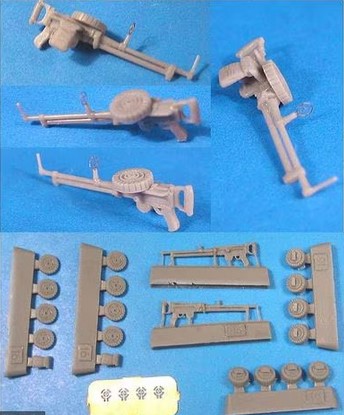Дополнения из смолы 1/48 Lewis / Type 92 Japanese Machine Guns (Vector)