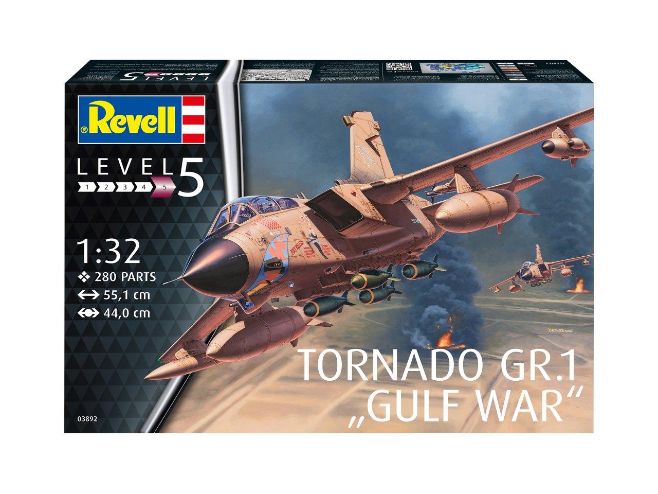 Сборная модель 1/32 Panavia Tornado GR.1 RAF "Gulf War" (Revell)