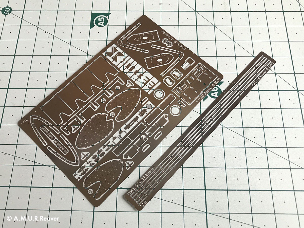 Дополнения 1/48 Экстерьер для модели Су-17/Су-22 производства Kitty Hawk (A.M.U.R.Reaver)