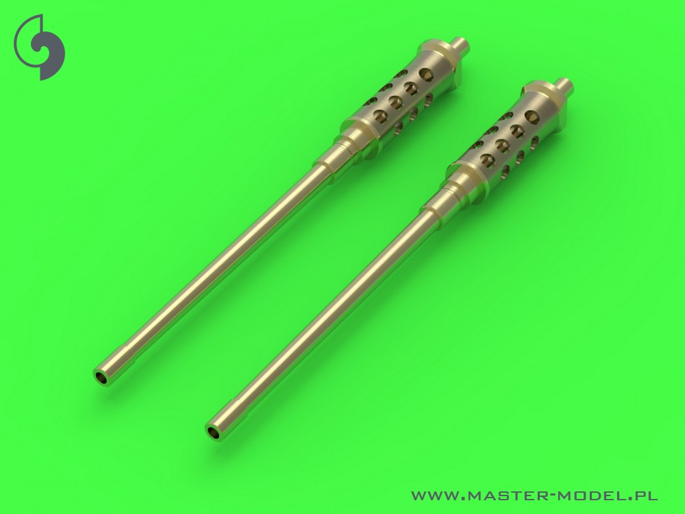 Дополнения из латуни 1/72 Browning M2 HB 12,7 mm gun barrels (2 pcs.)
