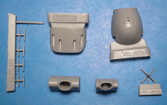 Дополнения из смолы 1/48 He 219 A-0/5 conversion set (for Tamiya) (Vector)