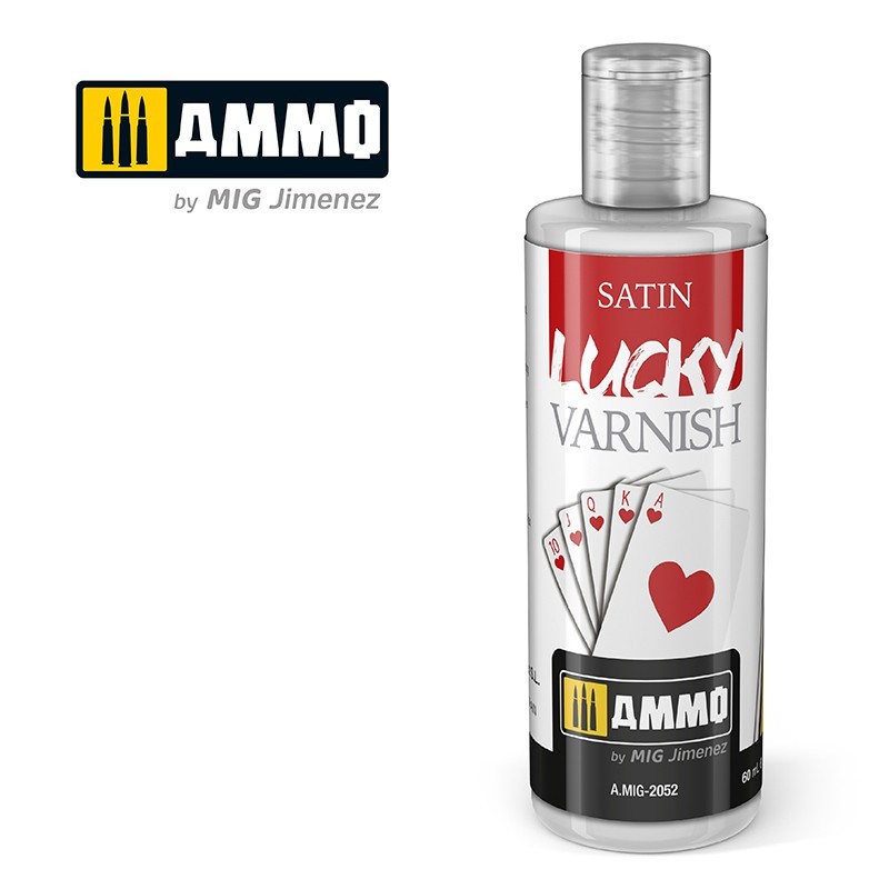 Лак LUCKY VARNISH - SATIN (Ammo Mig) (60ml)