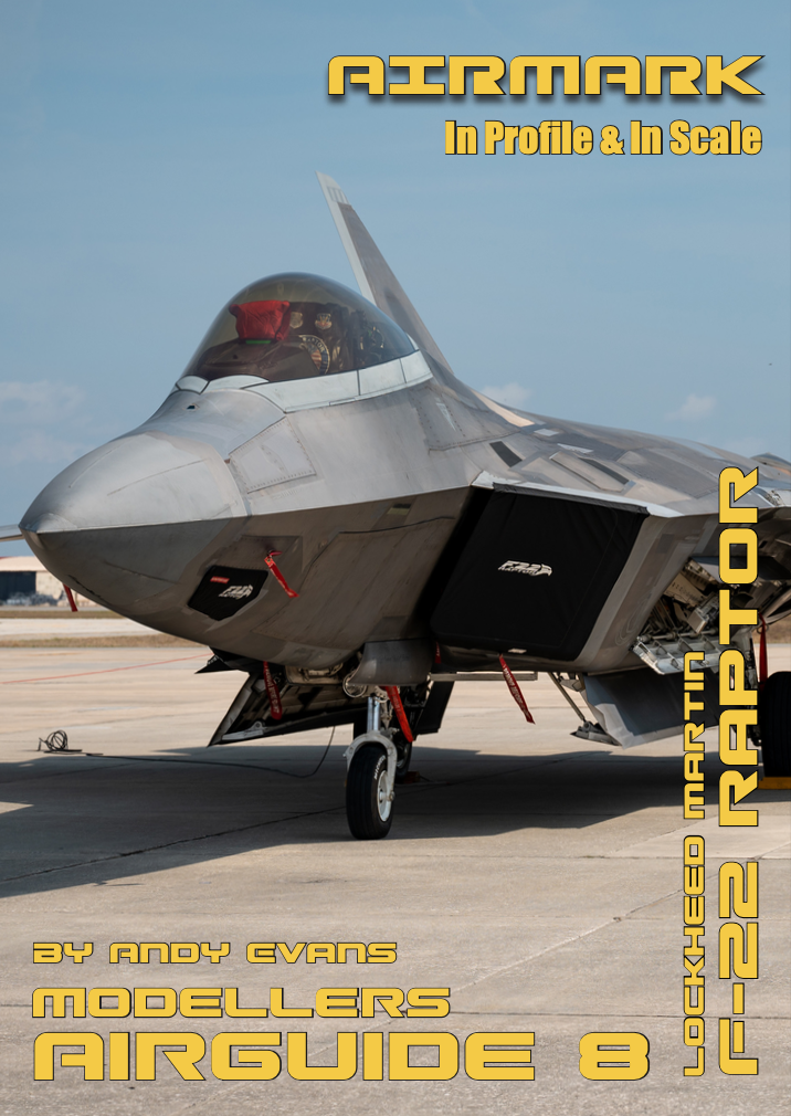 Авиационные книги Lockheed-Martin F-22 Raptor by Andy Evans. In Profile & In Scale (Airmark)