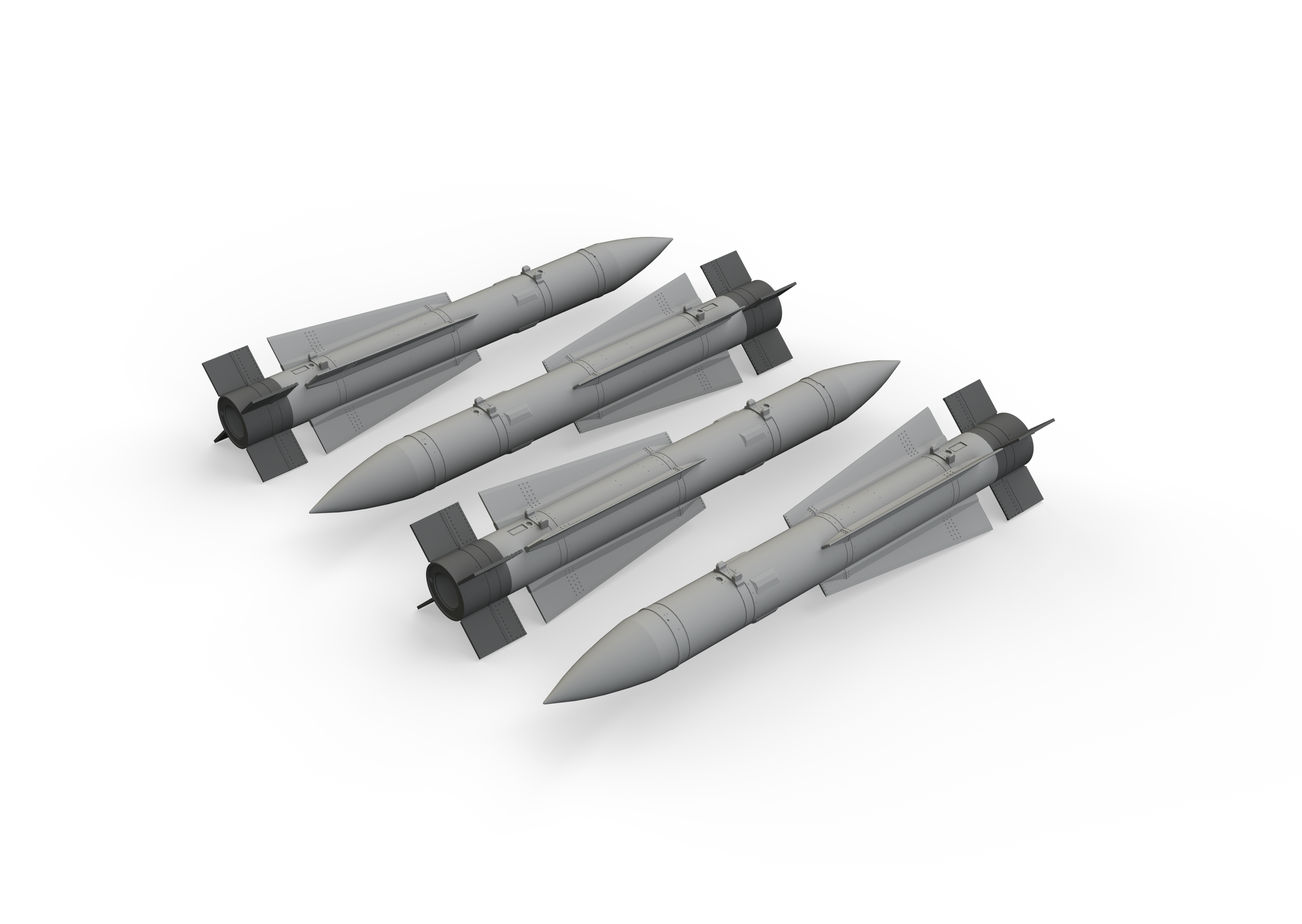 Дополнения из смолы 1/32 Ракеты AIM-54A Phoenix