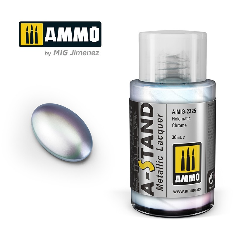 Лак металлик A-STAND Holomatic Chrome (Ammo Mig) (30ml)