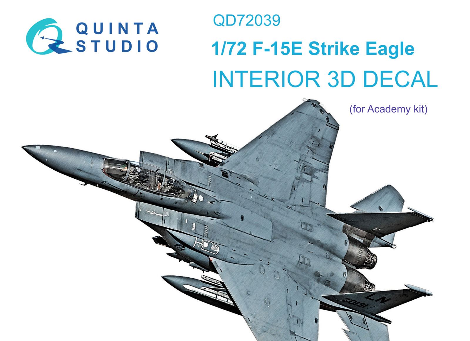 3D Декаль интерьера F-15E (Academy)