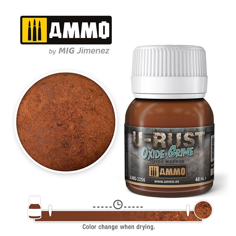 U-RUST Oxide Grime (40mL) (Ammo Mig)