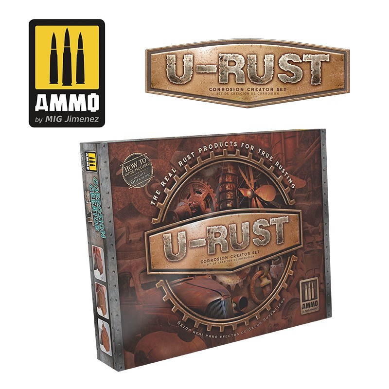 Набор для создания эффектов U-RUST Corrosion Creator Set (Ammo Mig)