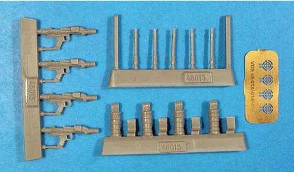 Дополнения из смолы 1/48 MG-131 Machine Guns (Vector)