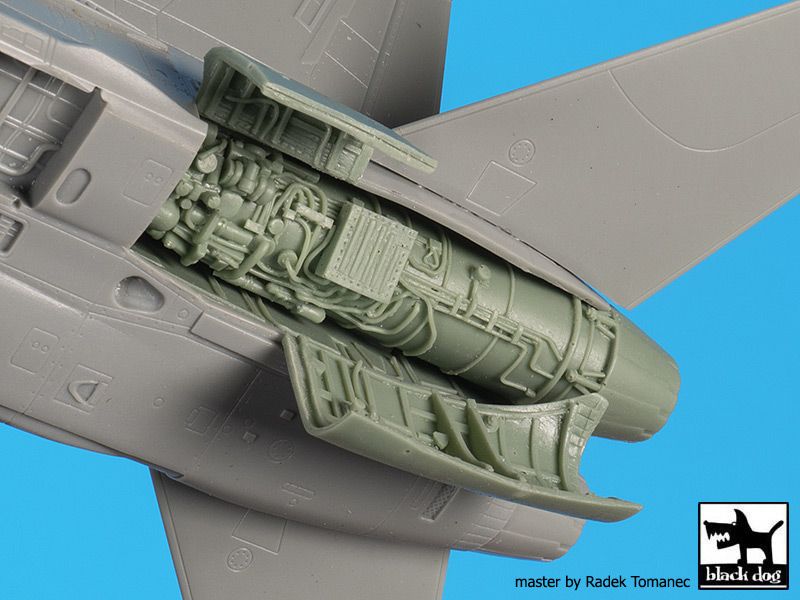 Дополнения из смолы 1/72 Двигатель McDonnell-Douglas F/A-18 Hornet (для модели Academy)
