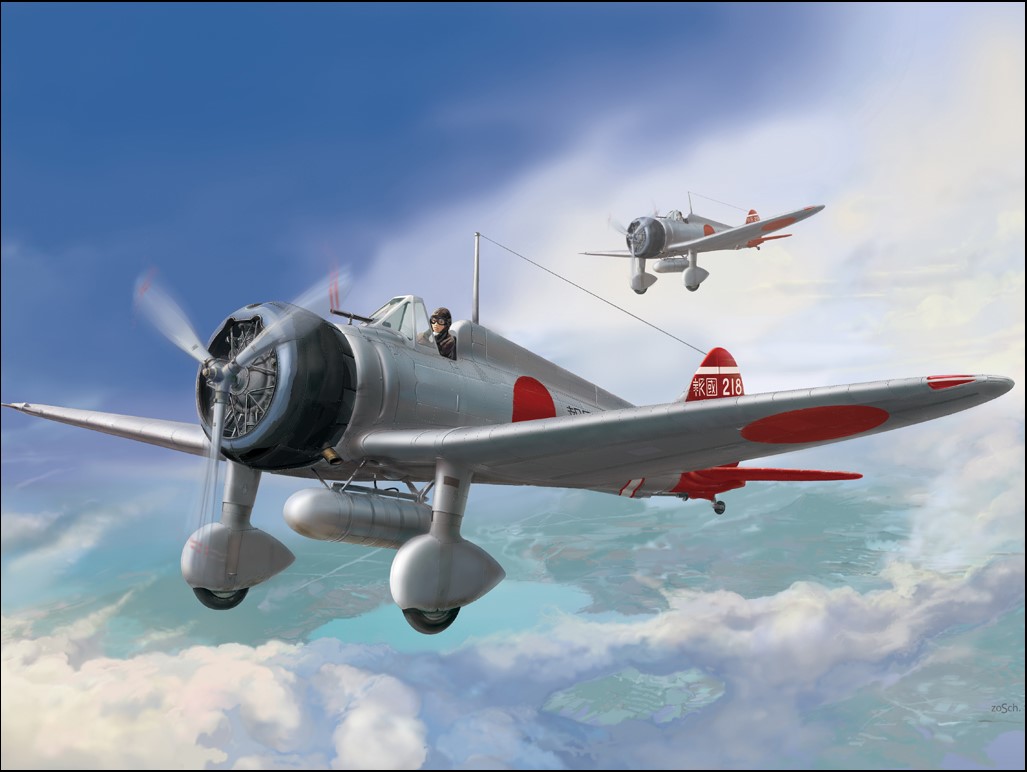 Сборная модель 1/48 Mitsubishi A5M2b 'Claude' type 96 (Wingsy Kits)