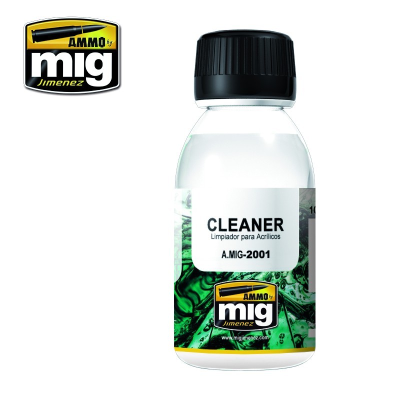 Жидкость для смывания красок Cleaner (Ammo Mig) (100ml)