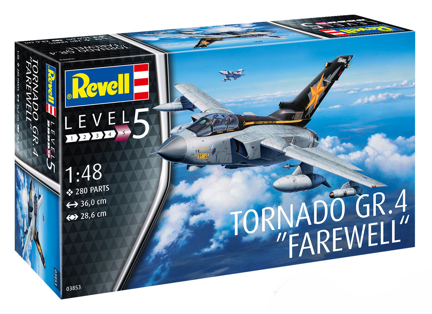 Сборная модель 1/48 Panavia Tornado GR.4 Farewell  (Revell)