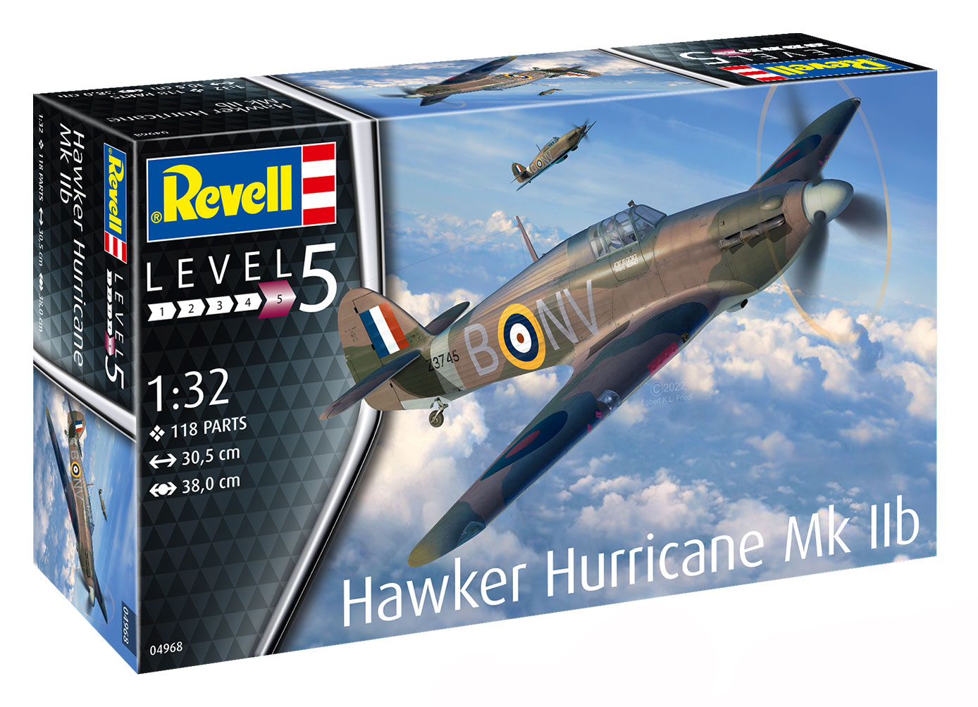 Сборная модель 1/32 Hawker Hurricane Mk.IIb (Revell)