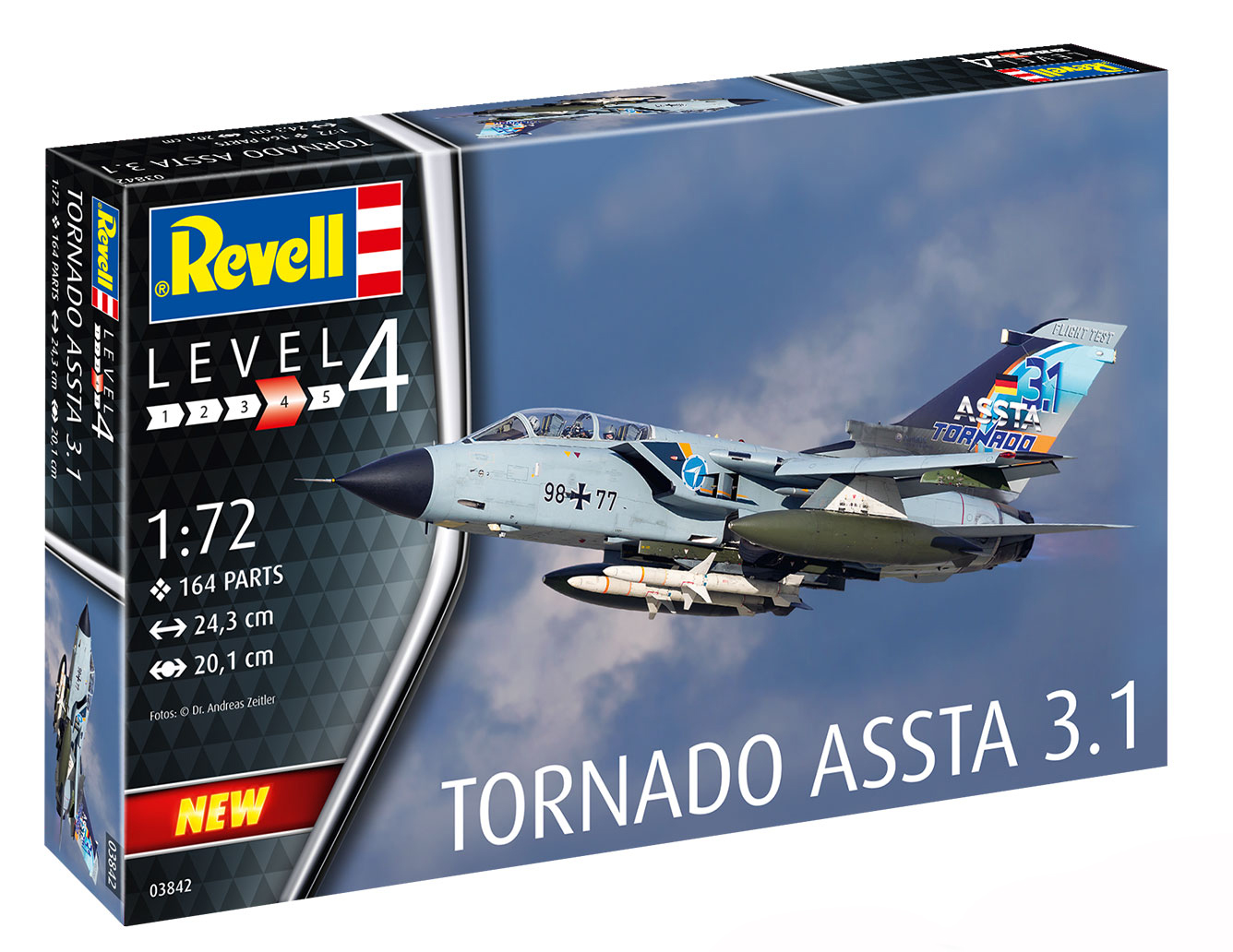 Сборная модель 1/72 Tornado ASSTA 3.1 (Revell)