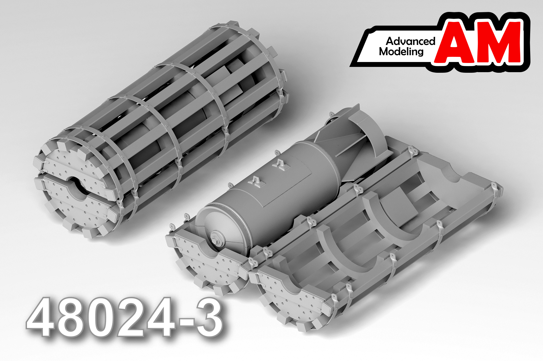 Дополнения из смолы 1/48 Бомботара с РБК-500 (Advanced Modeling)